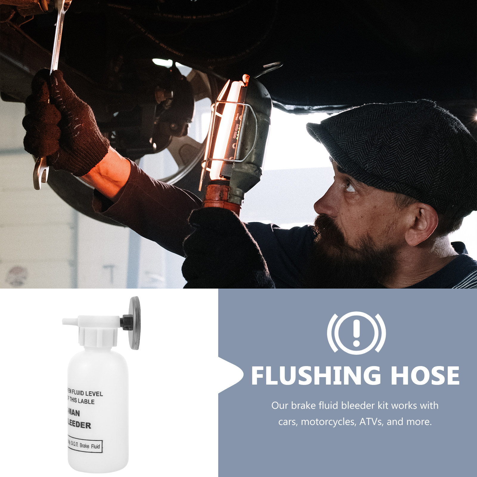 1Set Car Brake Flush Hose Kit  - Brake Bleeder Kit recension och pris