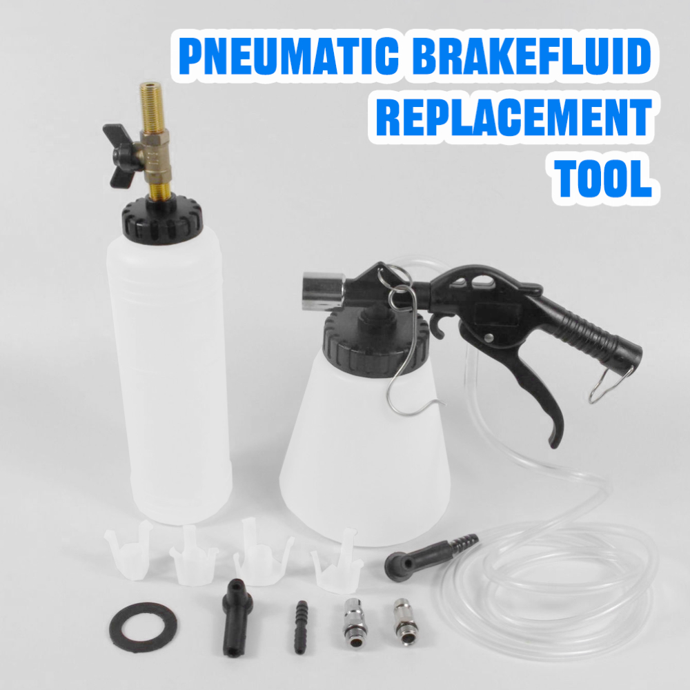 Dual Oil Pot Brake Fluid Bleed - Brake Bleeder Kit recension och pris